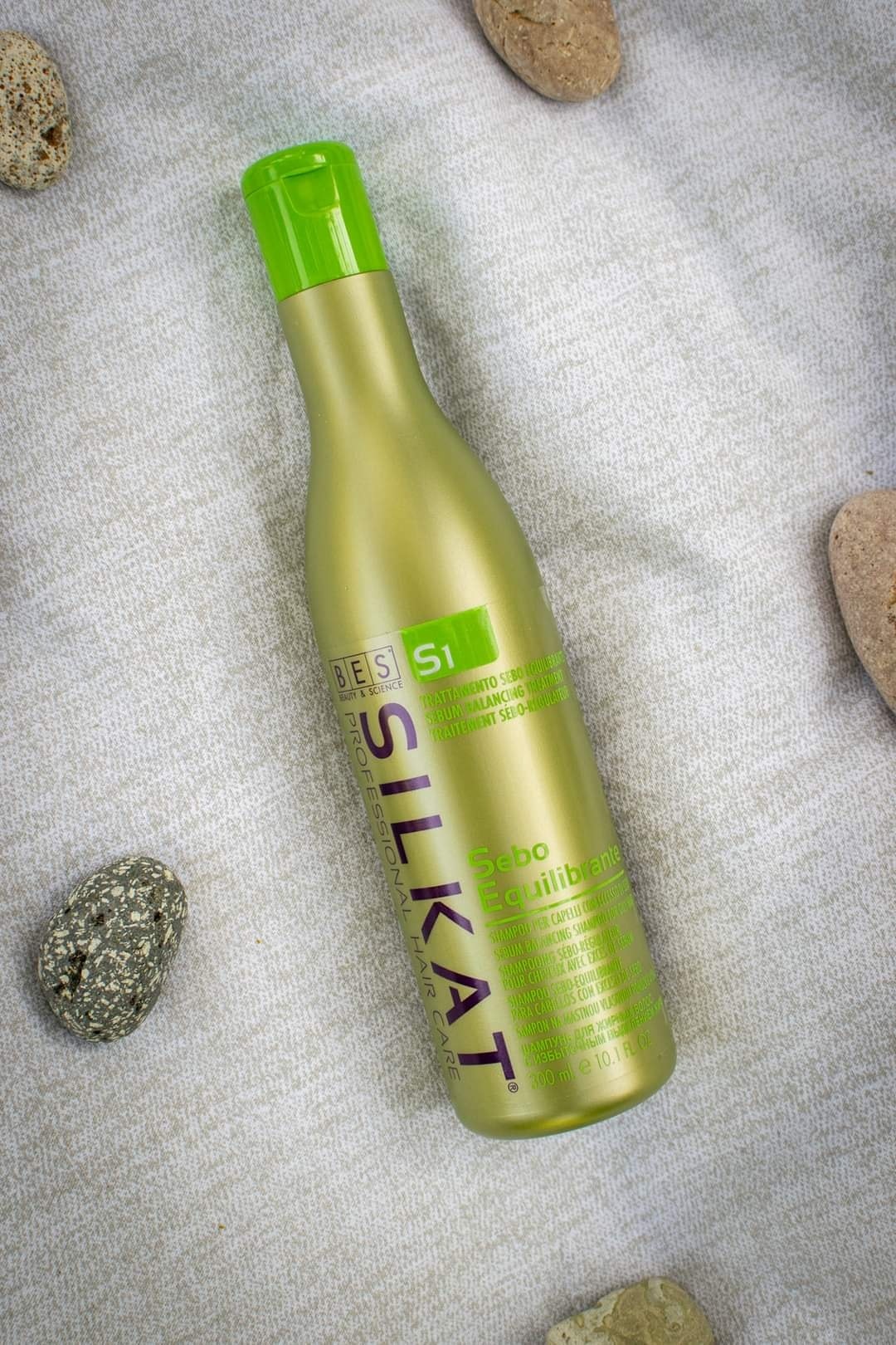 SILKAT SHAMPOO SEBOEQUILIBRANTE  / Oily hair shampoo (300 ml)